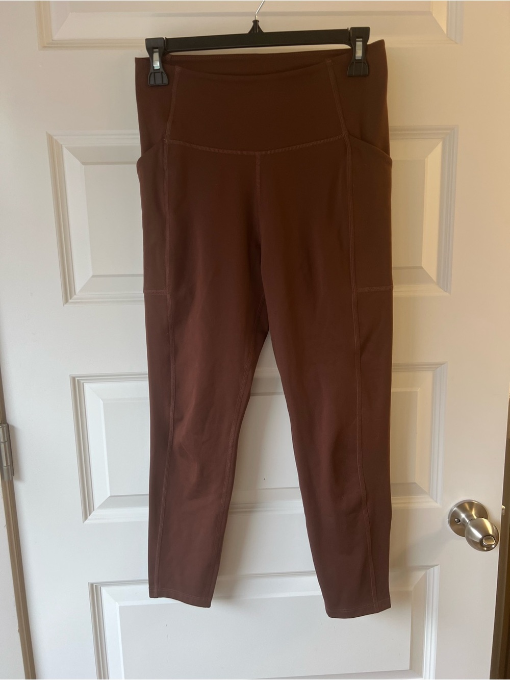 girlfriend collective High-Waist Chocolate Brown Leggings